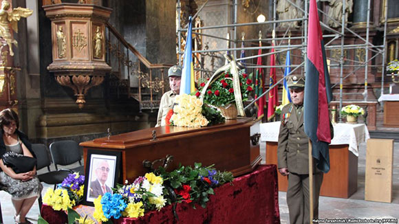 У Львові поховали Володимира Косика – відомого історика, приятеля Степана Бандери і Ярослава Стецька