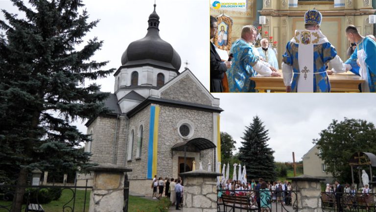 У храмі села Струтин відбулося освячення престолу (відео)