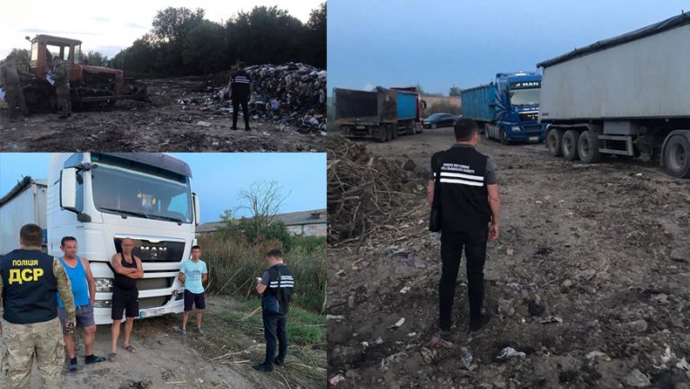 Викрили факти незаконного перевезення та захоронення львівського сміття у Вінницькій області (відео)
