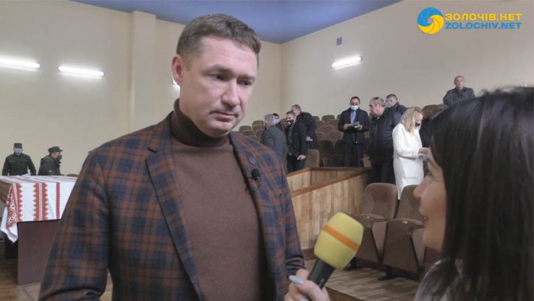 Золочів відвідав голова Львівської ОДА Максим Козицький (відео)