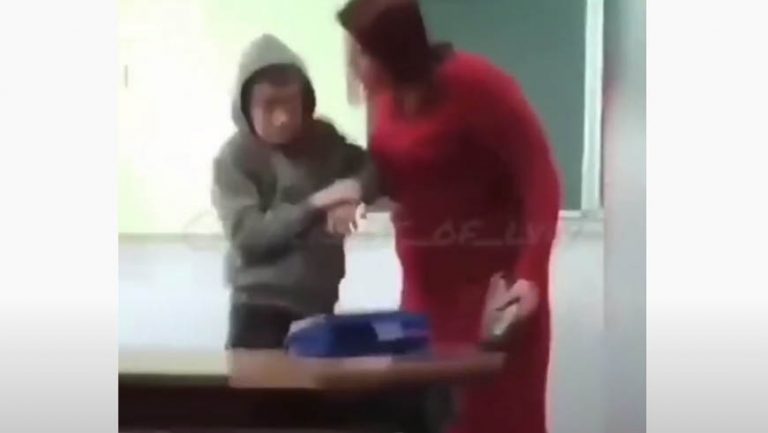 На Жовківщині вчителька вдарила учня (відео)