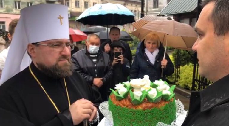 Наживо: зустріч митрополита Димитрія у Золочеві (відео)