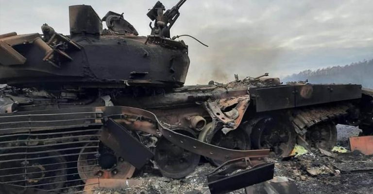 В районі н. п. Прилуки знищено танкову роту армії російських окупантів