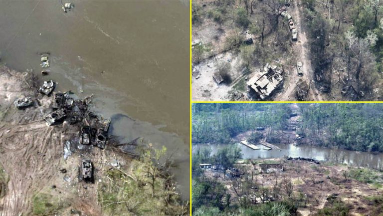 ЗСУ знищили російських загарбників, які намагалися переправитися через річку Сіверський Донець
