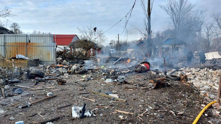 На Київщині внаслідок ракетного обстрілу росії є постраждалі – ОП