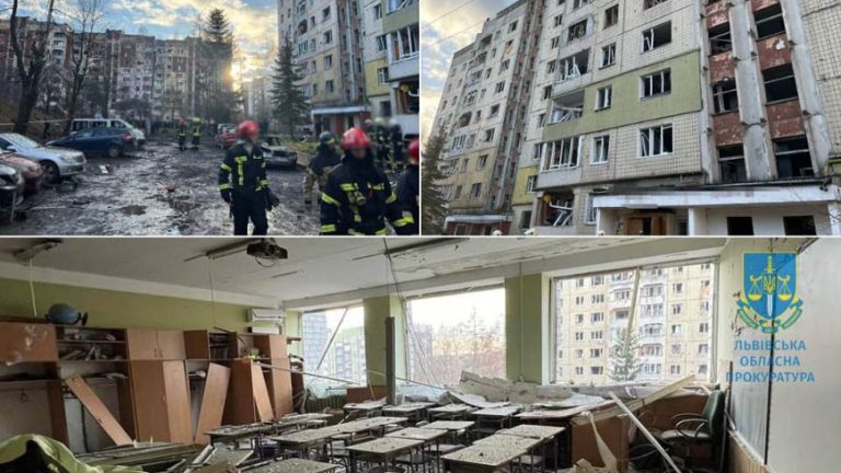 Ракетний обстріл росією Львова: загинула 1 людина, поранено – 15