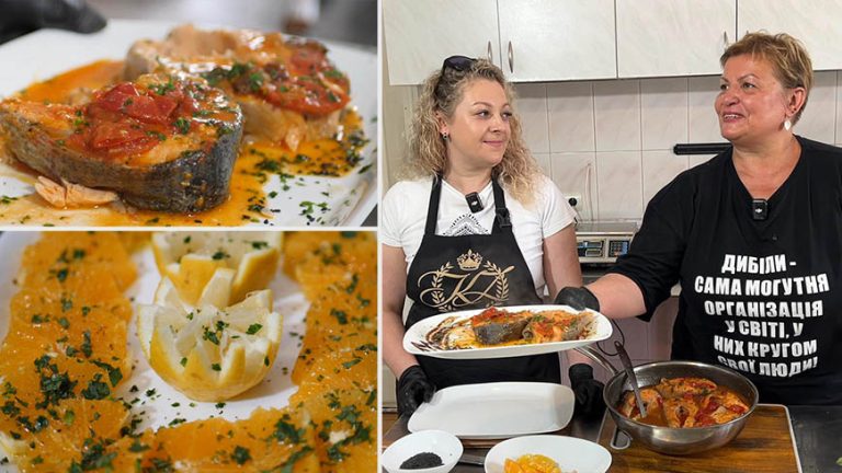 Онлайн кухня: форель від пані Тані (відео)